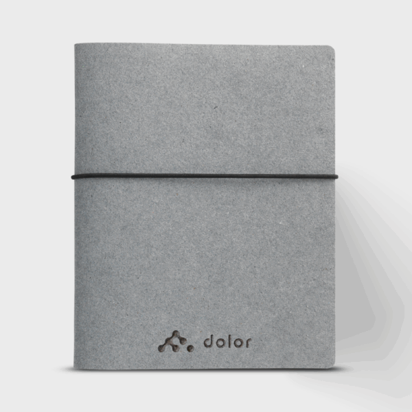 Recycled Textile Refillable Paper Notebook A5