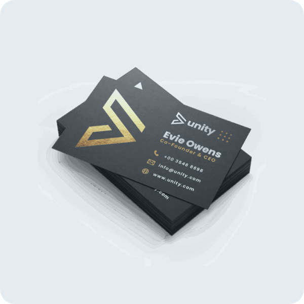 Business Cards with Exclusive Finishes
