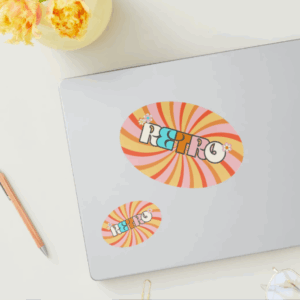 Oval Stickers
