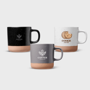 Ceramic Mug with Unglazed Bottom