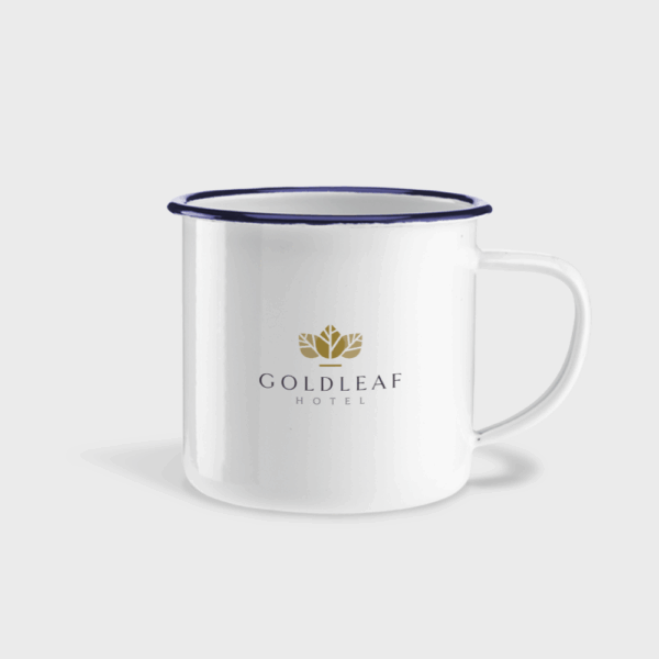 Retro Enamel Mug