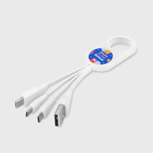 4-in-1 oplaadkabel met clip van type C