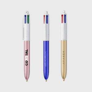 BIC 4 Colours Shiny Pen
