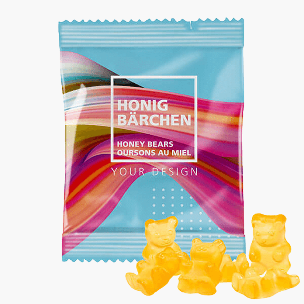 Gummibeertjes met honingsmaak