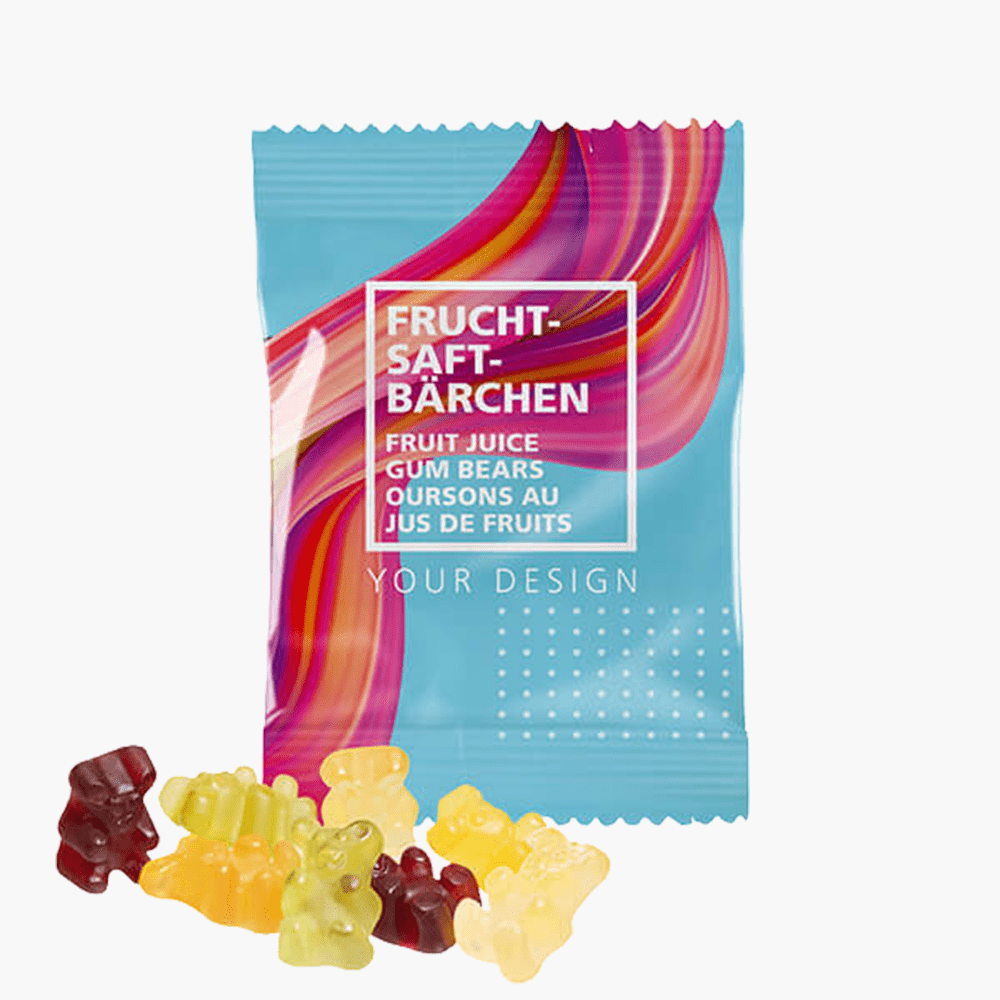 Gummibeertjes met vruchtensap