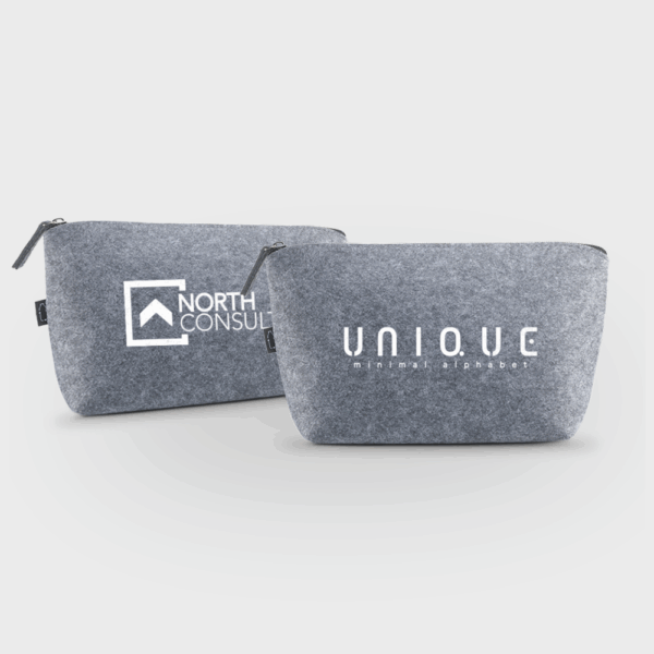 Eco RPET Felt Toiletry Bag