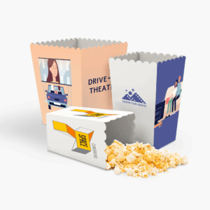 Pop corn box