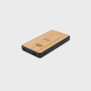 RCS Recycled Bamboo Wireless Powerbank 8000 mAh