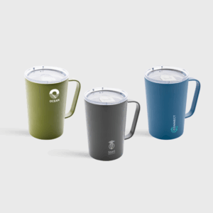 RCS gerecycled roestvrijstalen moderne vacuümmok met deksel | 420 ml