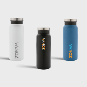 Recycled Stainless Steel Vacuum Bottle | 600 ml