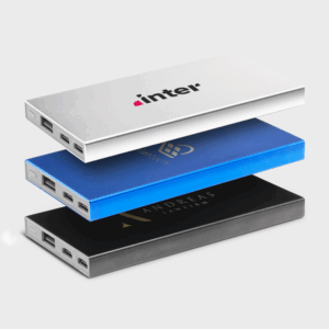 Tecco GRS Recycled Aluminium 5000 mAh Powerbank