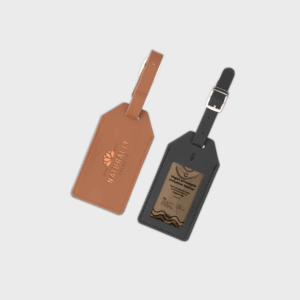 Vegan Pineapple Leather Luggage Tag