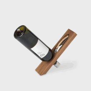 Acacia Wood Vino Wine Holder Set