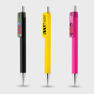 Smooth Touch Pen with Plastic Clip